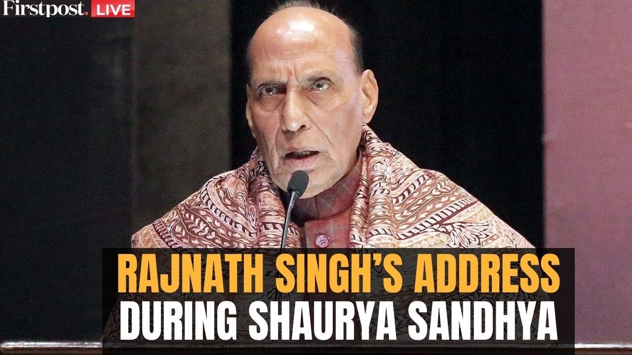 LIVE: Defence Minister Rajnath Singh Celebrates Shaurya Sandhya | Tribute To Indian Armed Forces