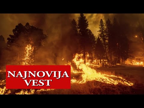BESNI POŽAR U SRBIJI LJUDI VRIŠTE!  Širi se na okolna sela, meštani bez struje! U gašenje se uključi
