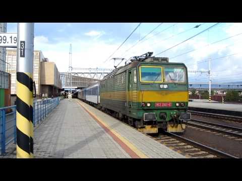 Odchod Rychlík 441 Excelsior z Poprad-Tatry