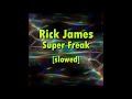 Rick James - Super Freak [slowed]