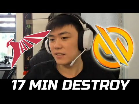 TALON VS MG TRUST GAME 1 - 17 MIN GG DESTROY DPC SEA 2022