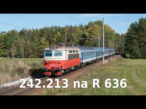 ČD 242.213 - R 636 „Rožmberk“ - Mnich - 16.10.2022