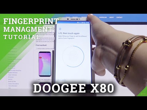 How to Add Fingerprint to DOOGEE X80 – Lock Screen Method