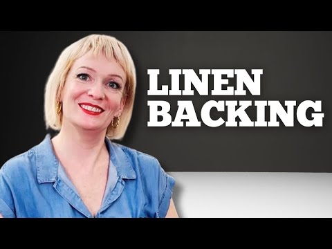 What is Linen Backing?