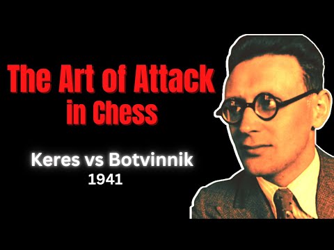 Botvinnik's Masterclass in Energetic and Logical Attack. Keres vs Botvinnik, 1941