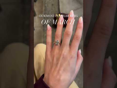 2,200,000 views makes this 3.55 carat old mine cushion Willa our most popular ring of March 2025! 💍