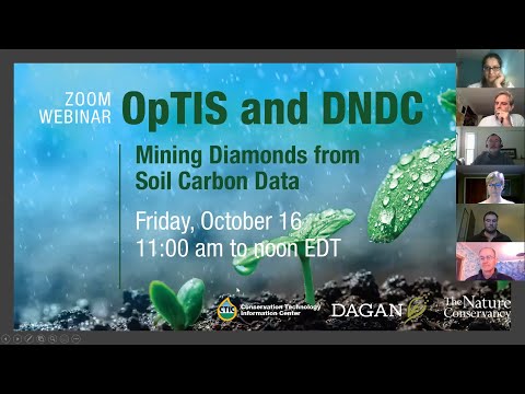 OpTIS and DNDC: Mining Diamonds from Soil Carbon Data