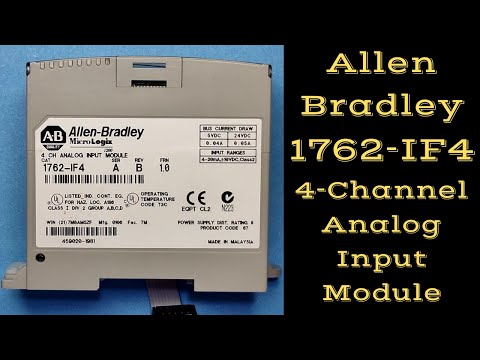 Allen Bradley 1762-IF4 MicroLogix PLC