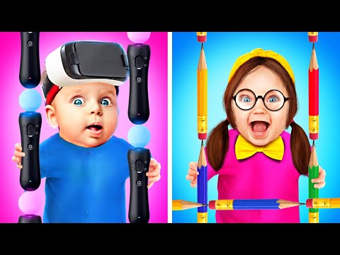 Gamer VS Nerd - How to Become Popular | Loser VS Tiktoker - Who will be a President by La La Life