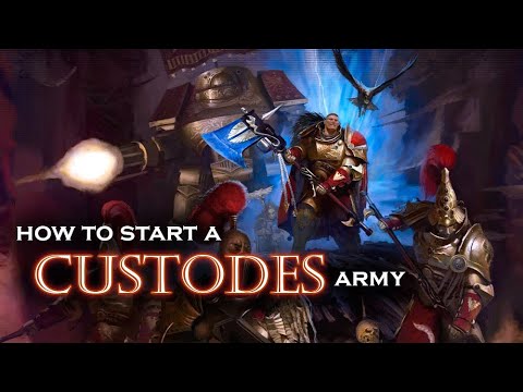 How to start an Adeptus Custodes army in 10th edition of Warhammer 40k
