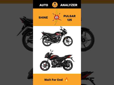 Honda Shine 😍 Vs Bajaj Pulsar 125 🤩 | Full Comparison & Review 😱 | #shorts