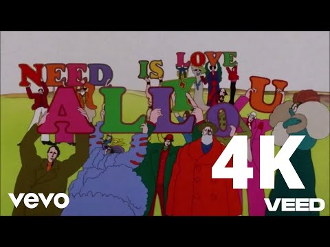 The Beatles - All You Need Is Love (Official 4K Video)