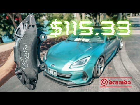 The $115 Brembo for your 2013-2022 FRS/BRZ/GT86/GR86 (Cadillac ATS)