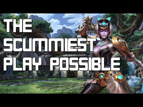 THE SCUMMIEST BUILD AND PLAY I'VE EVER DONE - Grandmasters Ranked 1v1 Duel - SMITE