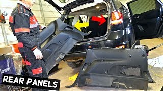 HOW TO REMOVE REAR SIDE QUARTER PANEL TRIM ON DODGE JOURNEY FIAT FREEMONT