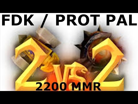 WoW Legion [7.1.5] - Arena 2v2 : FDK/PROT PAL 2200 MMR Vol.252