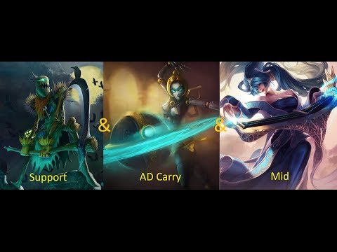 League of Troll #3 Orianna   ADC & Fiddlesticks   Supp & Sona   Mid