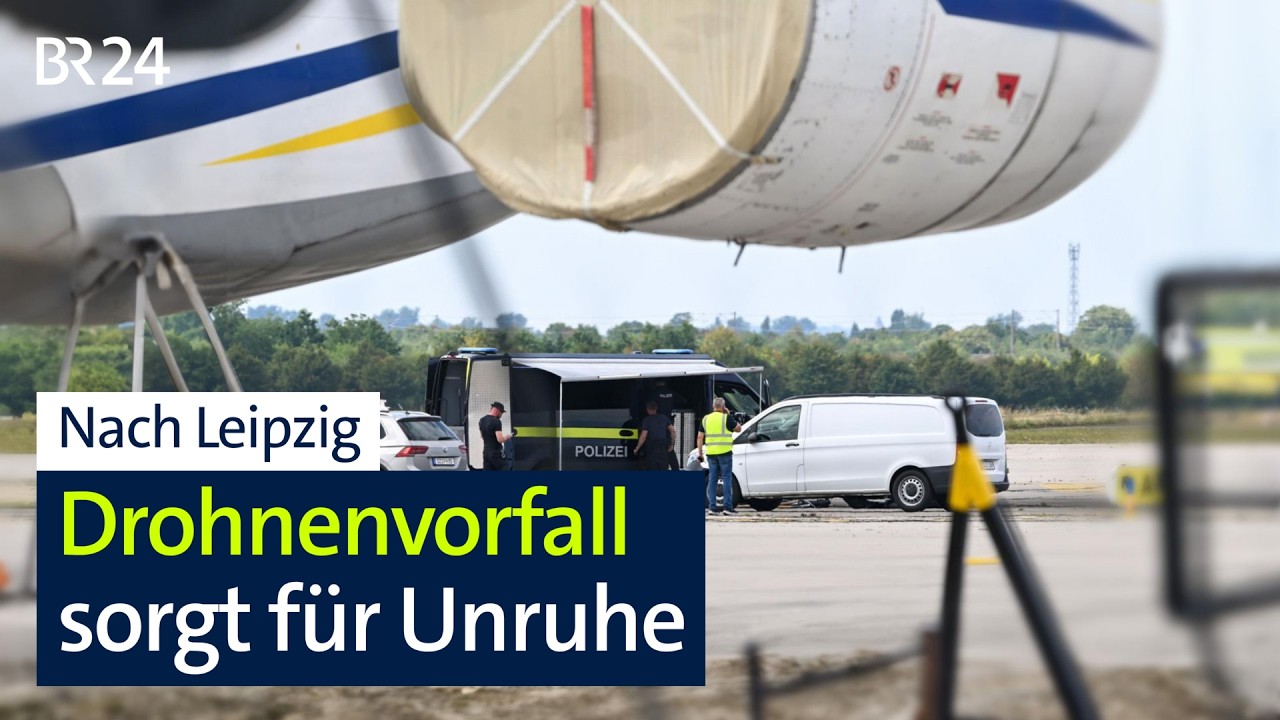 Nach Leipzig: Drohnenvorfall sorgt für Unruhe | BR24