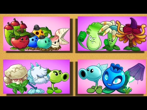 PvZ 2 4 Team Plants Vs Random Zombies Group Part 35