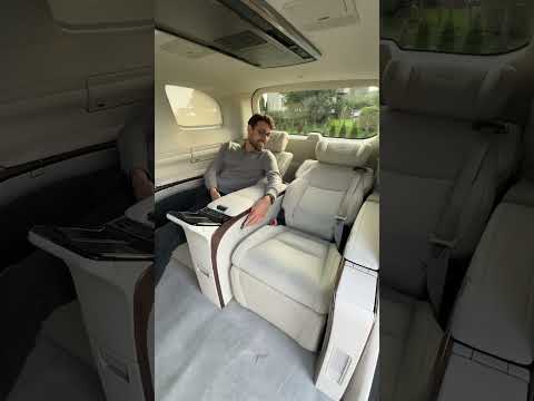 Executive Rear Seating with Fold-flat function in the Lexus LM Luxury MPV 👌 #shorts