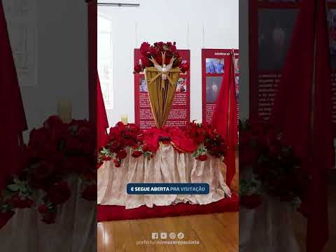 PREFEITURA REALIZA EXPOSIÇÃO EM CELEBRAÇÃO A TRADICIONAL FESTA DO DIVINO ESPÍRITO SANTO