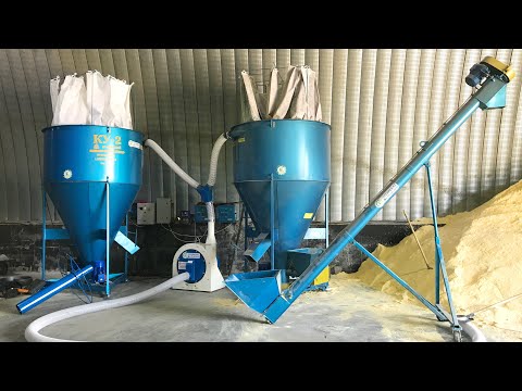 Комбикормовый мини завод 2-3 т/час в Казахстане (КУ-2)