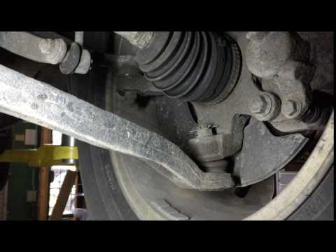 2006 Acura MDX, Wheel Bearing, Ball Joint and Tie Rod End Replacement 2