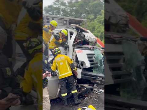 Acidente mobiliza equipes de resgate na BR-282 em Cordilheira Alta