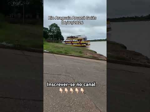 Rio Araguaia Aruanã Goiás 06/01/2026 #rioaraguaia #shorts #youtubeshorts #fishing #pescaria