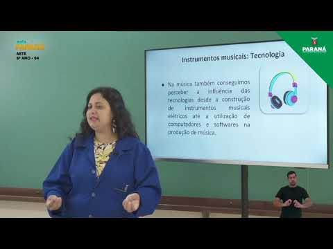 2021 | Resumo da Aula | 6º Ano | Arte | Aula 64 - Instrumentos Musicais: Tecnologia