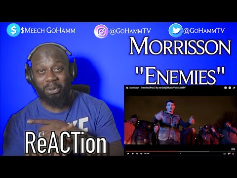 American Reacts | MORRISSON - ENEMIES [GoHammTV]