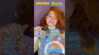 BOBBIE GOODS Miniatura Vs Grande Parte 2 #papelaria #colorir #unboxing