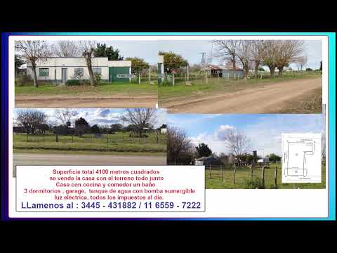 CLASIFICADO VENDO CASA CON TERRENO EN VILLA MANTERO 19 DE AGOSTO 2026