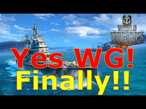 World of Warships- YES WG!! Its About Time! (Fixed Video Audio)