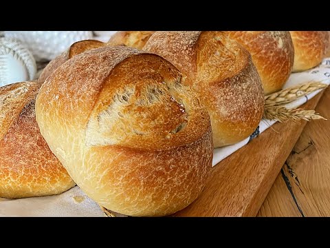 Weizen-Brötchenzeile mit Butterkruste Geniale Brötchen ,mega lecker und gelingsicher