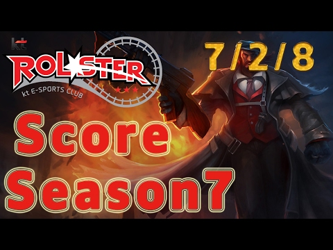 KT Rolster Score Graves Jungle vs Kha'Zix Patch 7.2