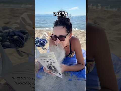 Sahilde daha çok stres sahibi olmak #komik #tatil #beach #humor