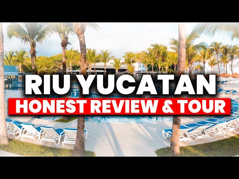 Hotel Riu Yucatan Playa Del Carmen - All Inclusive | (HONEST Review & Tour)