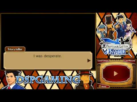 Prof. Layton vs. Phoenix Wright: Ace Attorney pt167 - World's Worst Dad