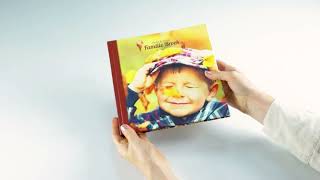 Fotoboek Hardcover 21x21 Vierkant YouTube video