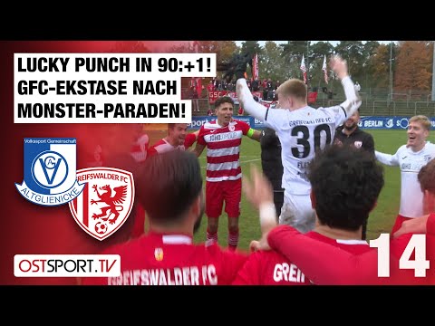 Lucky punch in 90+1! GFC ecstasy after monster saves: Altglienicke - GFC | Regionalliga Nordost