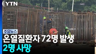 폭염 속 휴일 온열질환자 72명 발생...2명 사망 / YTN