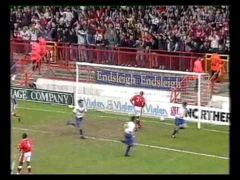 Charlton Athletic vs Crystal Palace 1995/96 Division One playoff Semi Final 1st leg