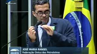José Maria Rangel (FUP) diz por que é contrário ao PLS 131/2015
