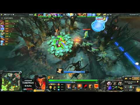 Na'Vi vs DuzaGaming   StarLadder VII DOTA2   TobiWan & Durka