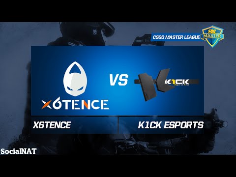 CSGO - x6tence vs K1ck eSports SN Master Jornada 2