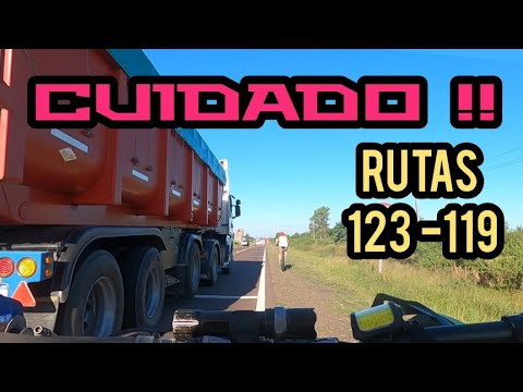 Día 34: De Chavarria al Mariano I.Loza por las difíciles rutas 123 y 119...
