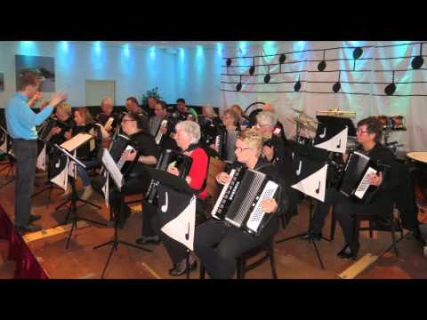 The Happy Cyclist (Swing March 120 bpm) Accordion Concert