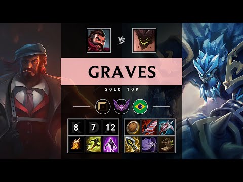 Graves Top vs Malphite - BR Master Patch 25.07