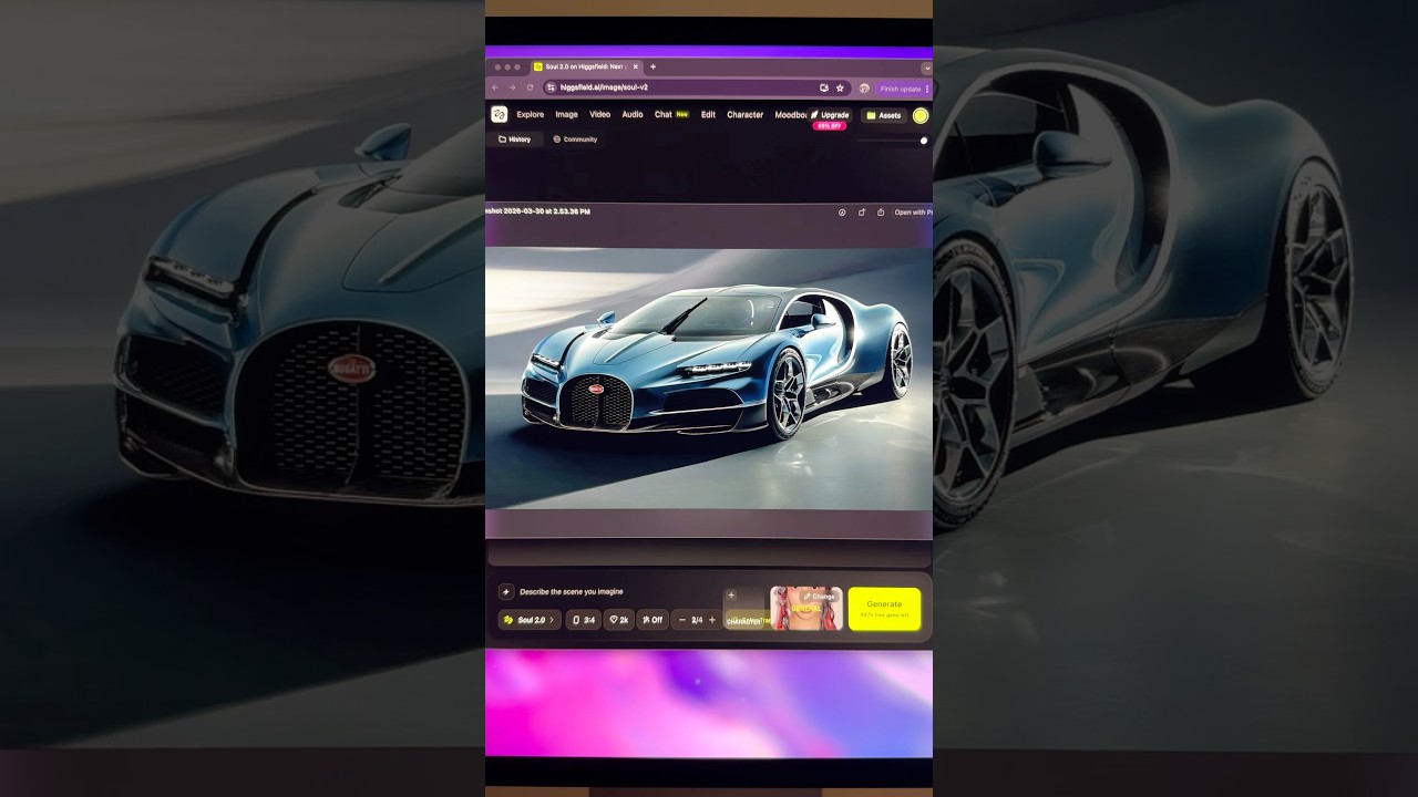 Generate your image using the same color as the reference #colorpalette #imageediting #productivity